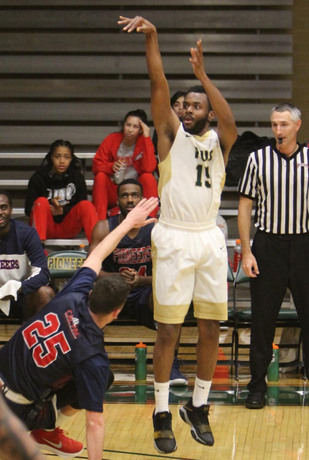 Pacific Union College Shows Flashes Against Antelope Valley But