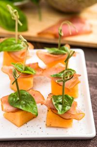 Melon skewers