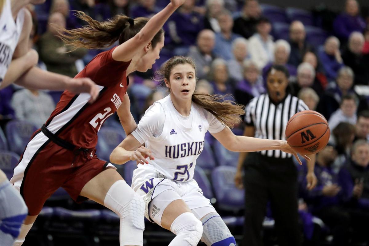 Women S College Basketball Lexie Hull Leads No 6 Stanford Past