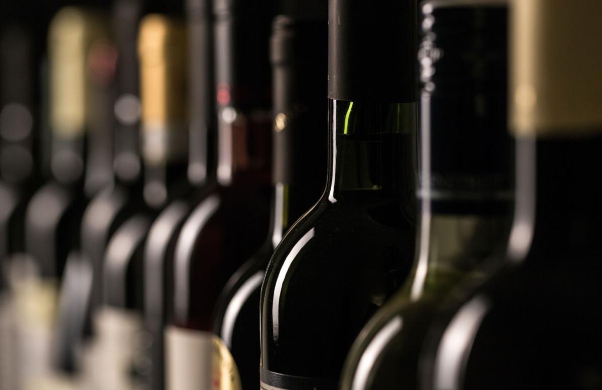 Wine bottles