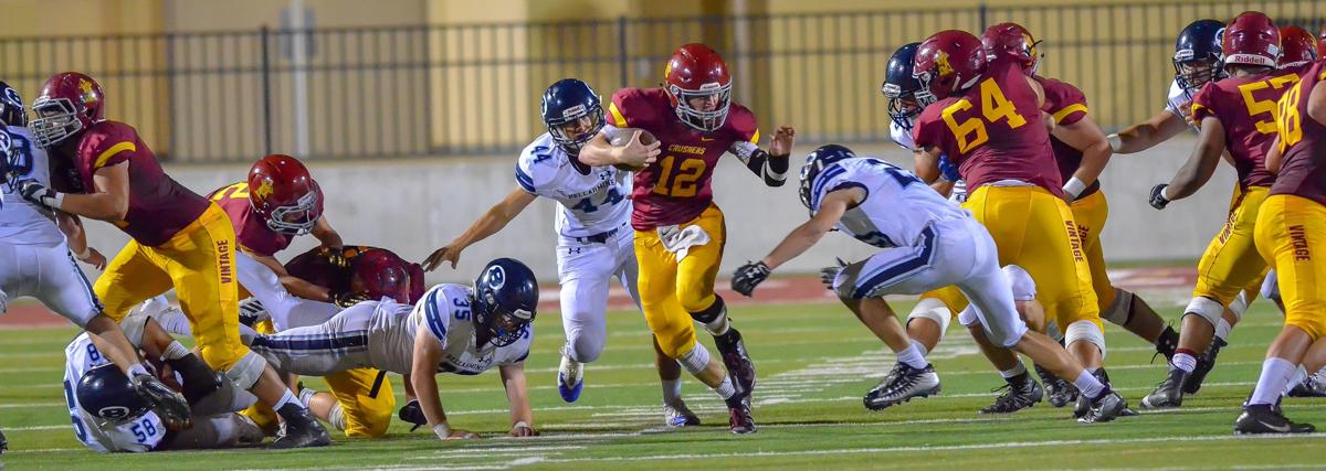 Crushers Shut Down Bellarmine Prep In 26 14 Victory High School