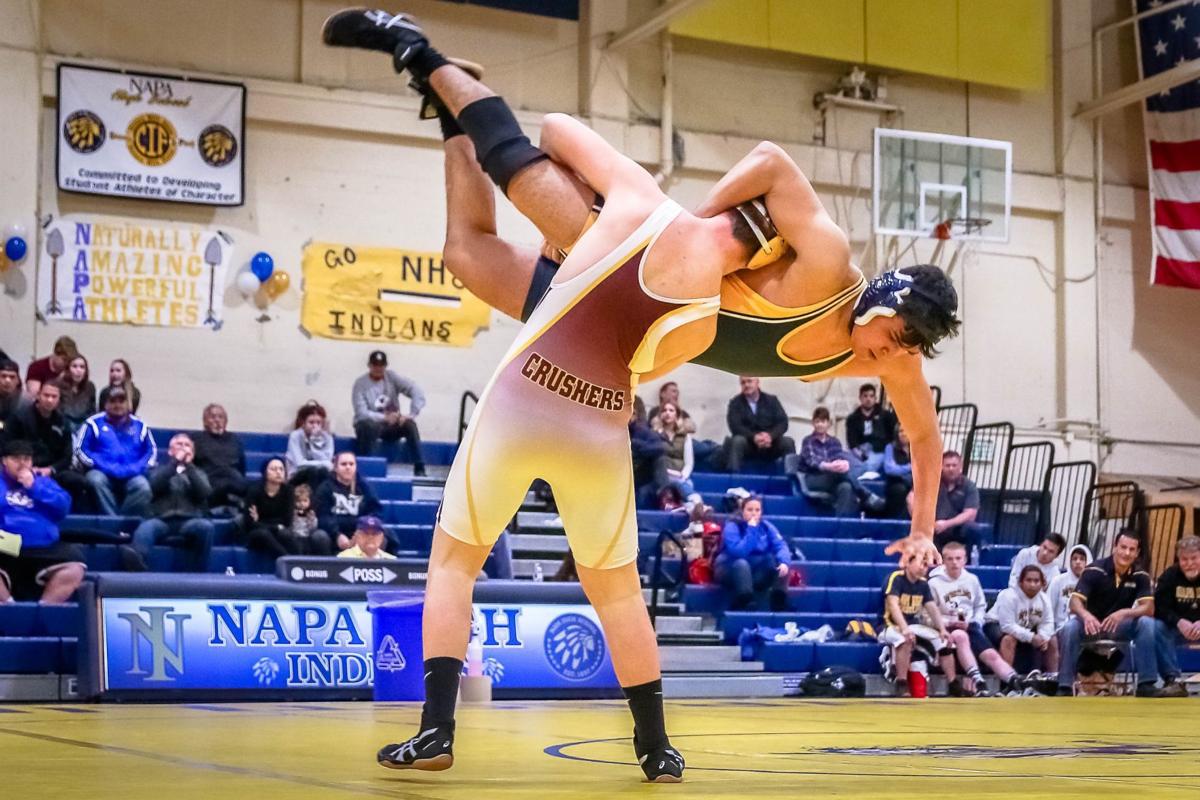 Crushers take down Indians in Big Game wrestling meet High School