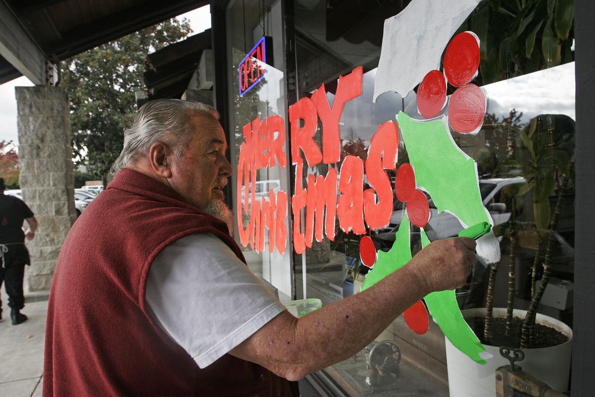 Napa Sign Painters Team Up To Make Store Windows Look A Lot Like