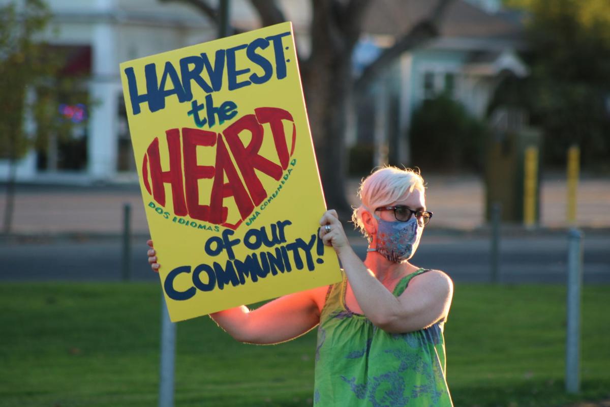 Harvest Middle School rally