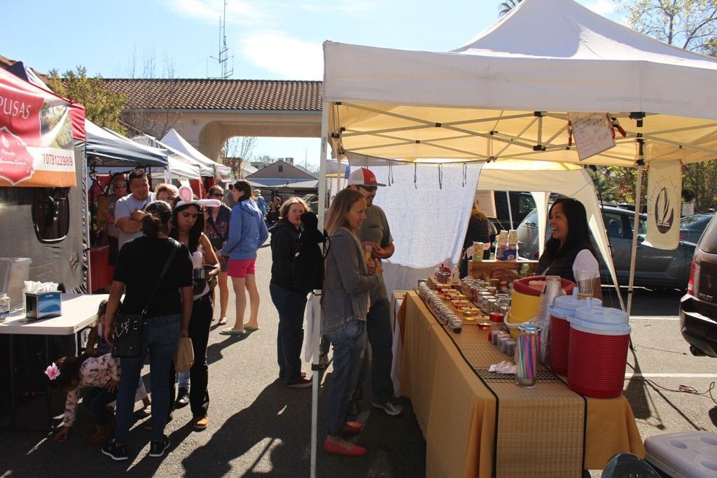 Easter Day at Calistoga's Farmers Market