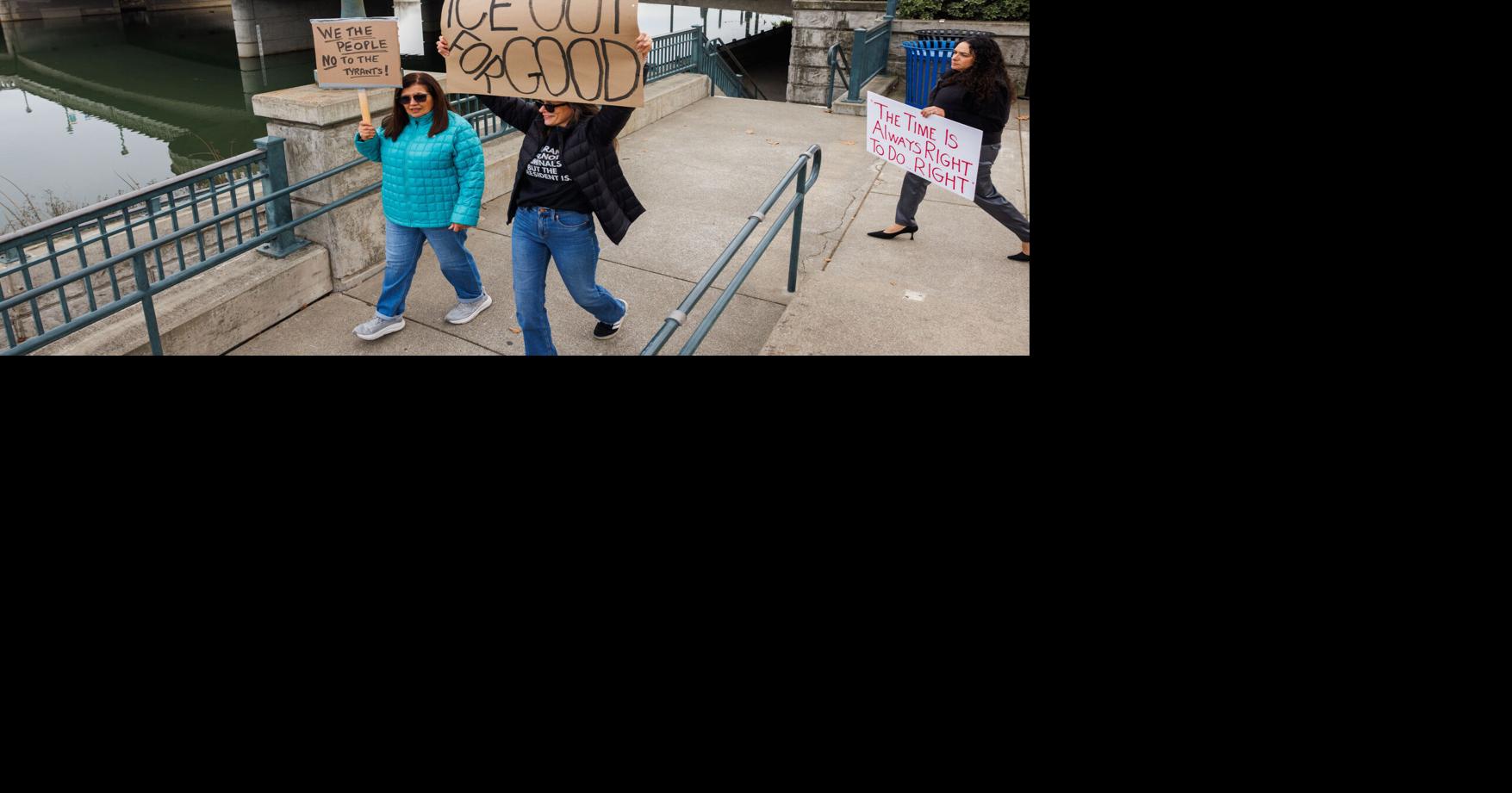Voices of protest: Napans gather weekly to oppose Trump-era policies