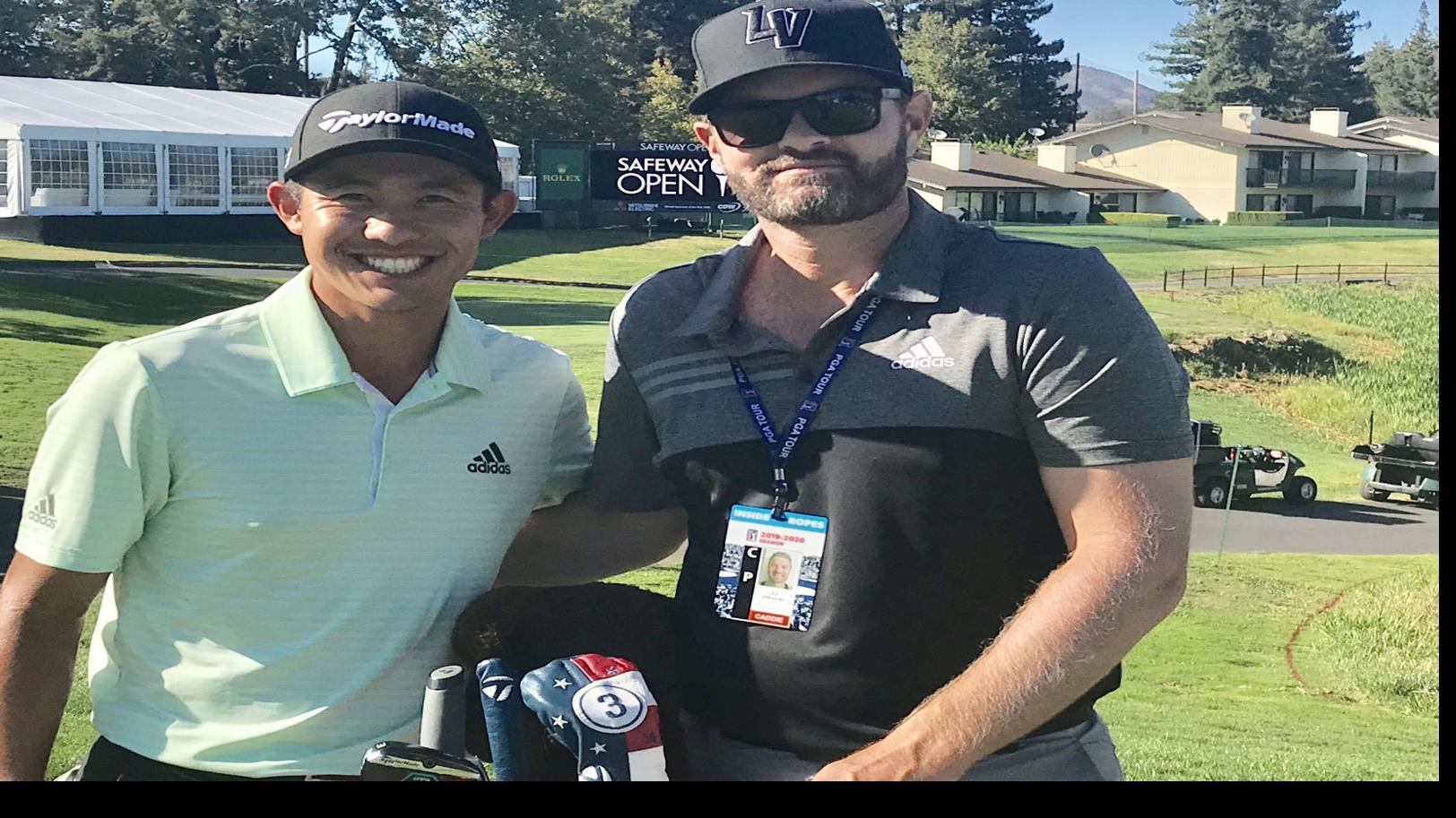 Pga Tour S Safeway Open Vintage High Alum J J Jakovac Caddying