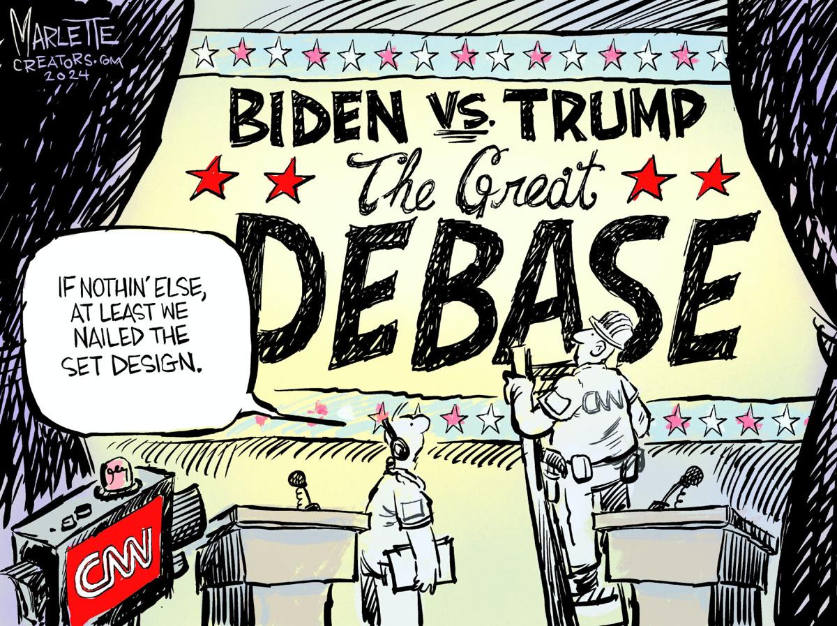 Political cartoon by Andy Marlette