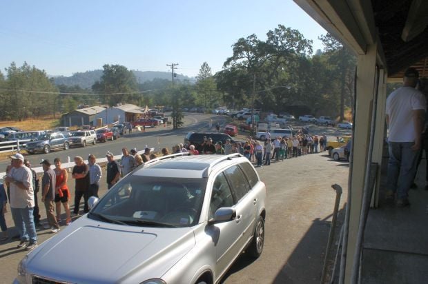 People came from far and wide to Pope Valley