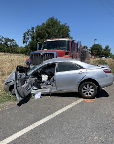 Calfire Engine Rru Crash Update: Crash involving Cal Fire fire engine ties up Highway 221 in ...