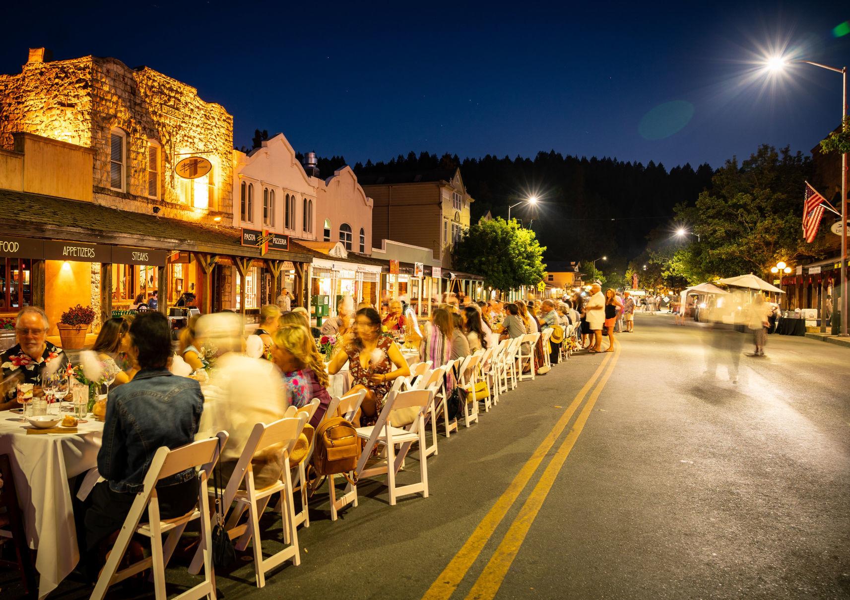 Tickets go on sale July 15 for the Calistoga Harvest Table Sept. 8