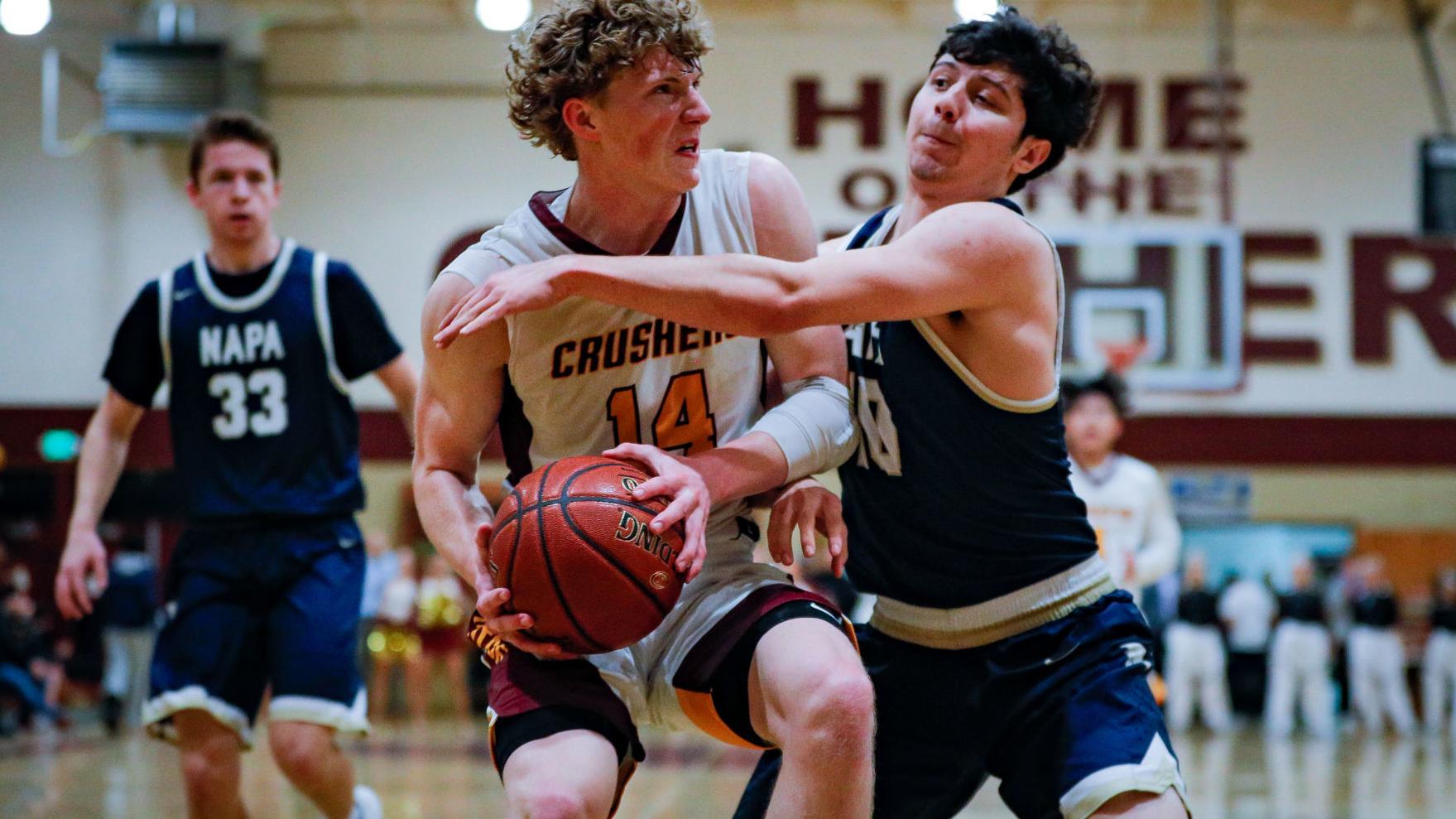 Napa Valley Prep Boys Basketball Crushers Take Control Of Big