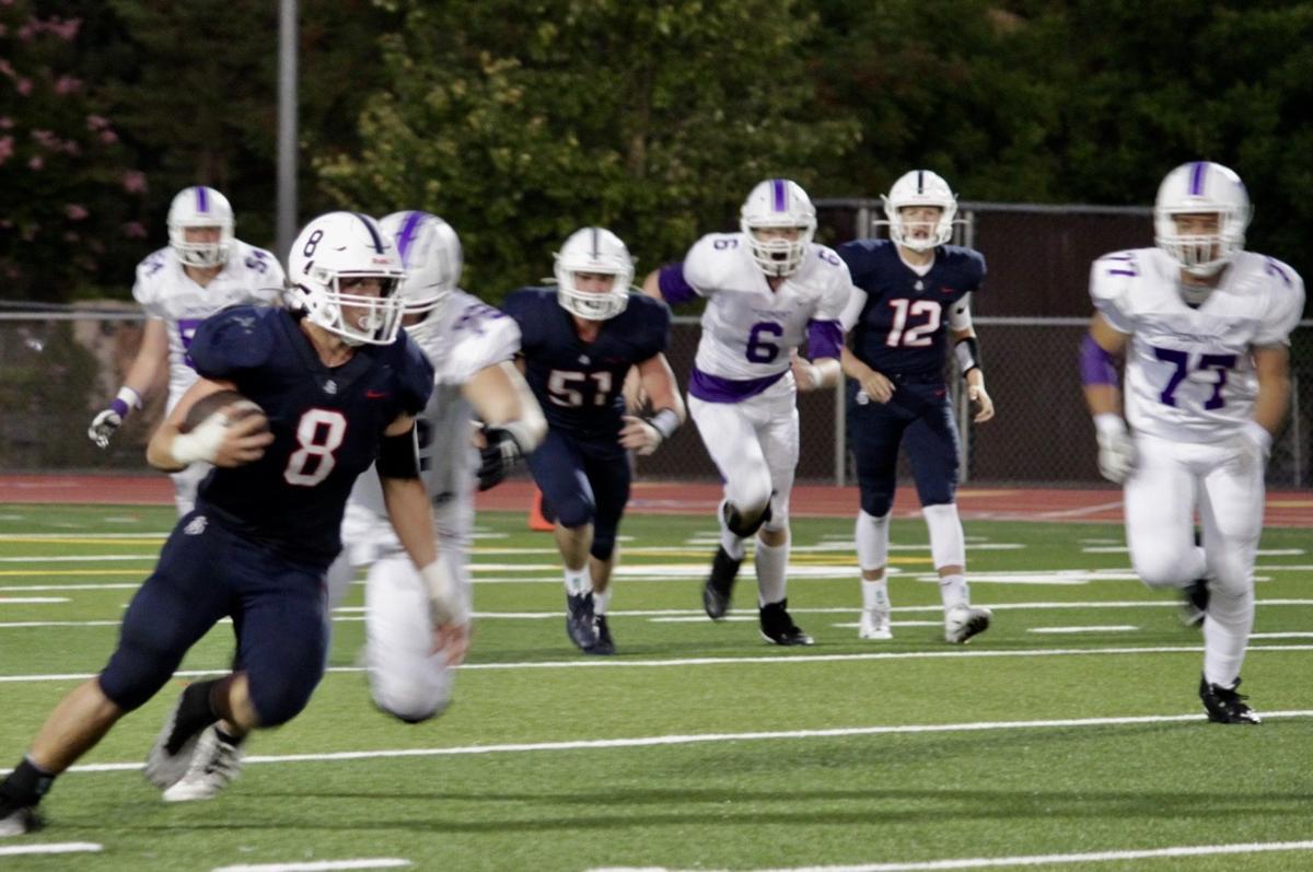 Prep Football Justin Siena Rides Beers Arm To 35 9 Win Over