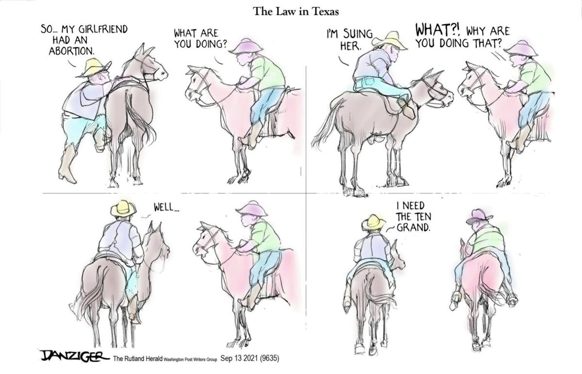 Jeff Danziger cartoon