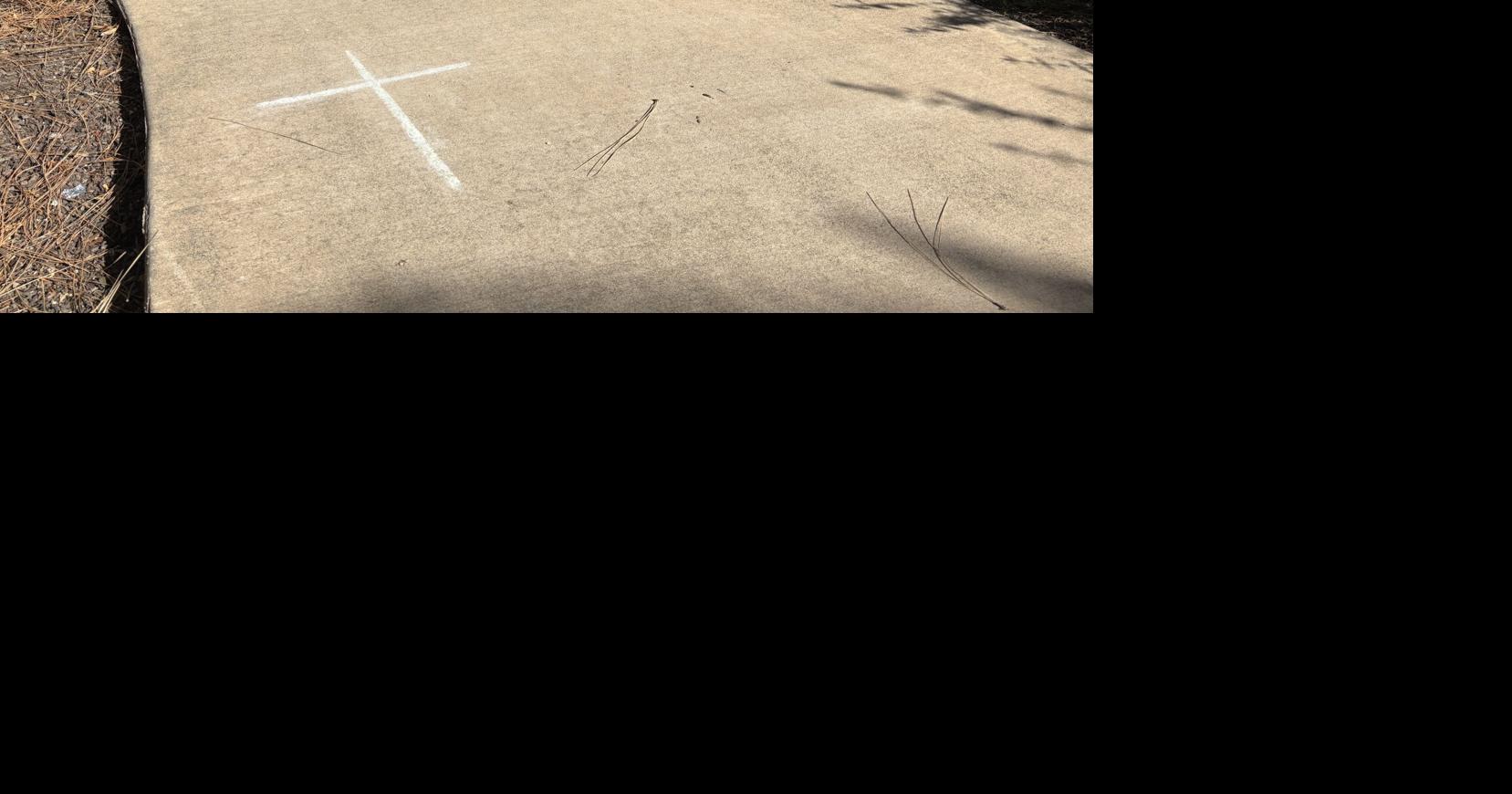 Yountville asks public to help stop cross-like graffiti