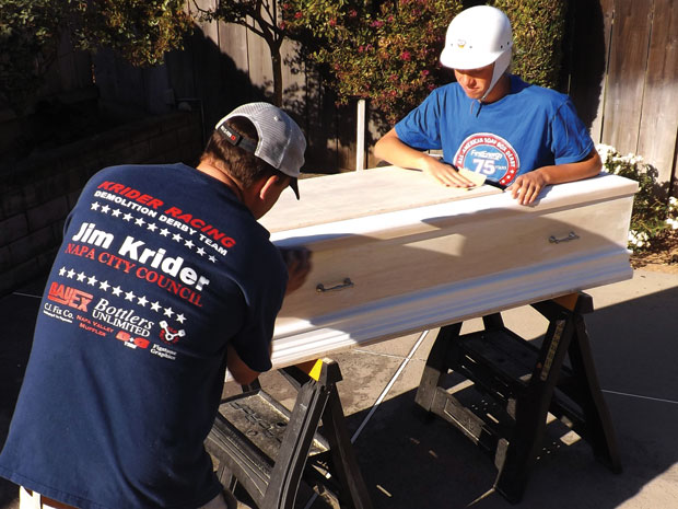 Local race team to compete in Coffin Races