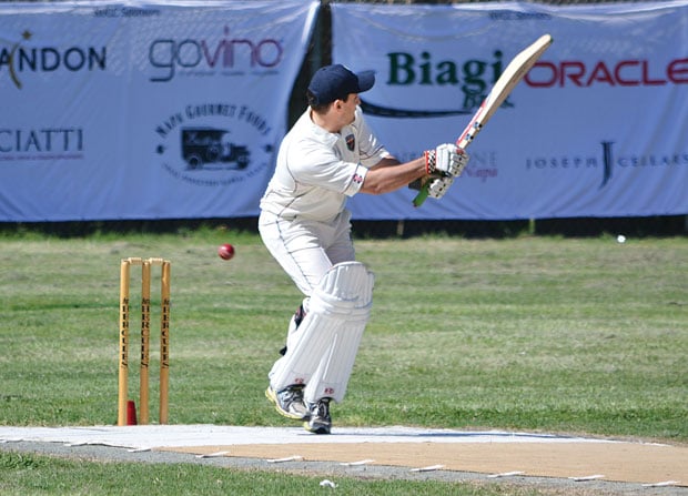 Tim Irwin of Napa Valley Cricket Club
