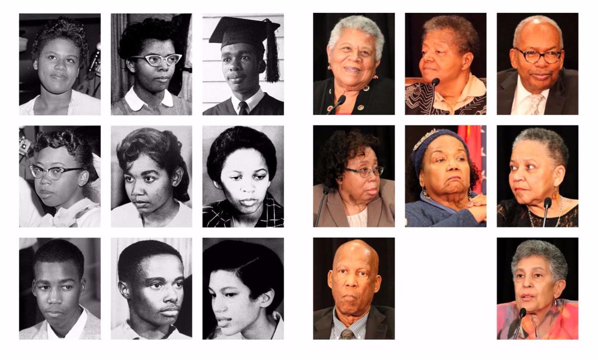 the little rock 9 The little rock nine were the nine african-american students involved in the desegregation of little rock central high school their entrance into the school in 1957. the little rock 9 The little rock nine were the nine african-american students involved in the desegregation of little rock central high school their entrance into the school in 1957.