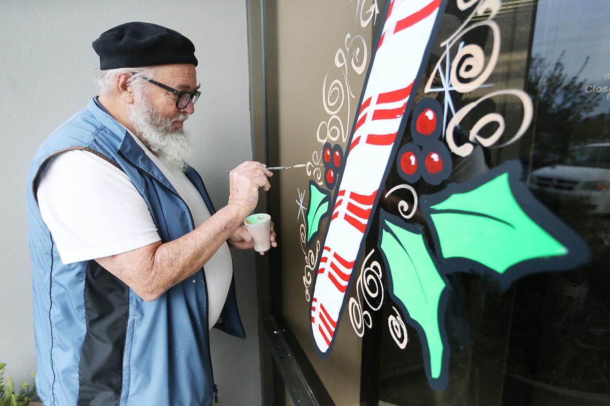 Window Painter Covers Napa With Holiday Spirit Local News