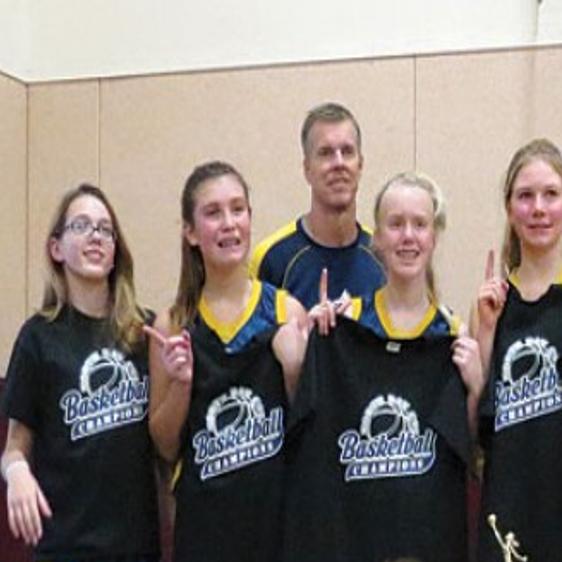 Middle School Girls Basketball Shamrocks Win Tournament Sports