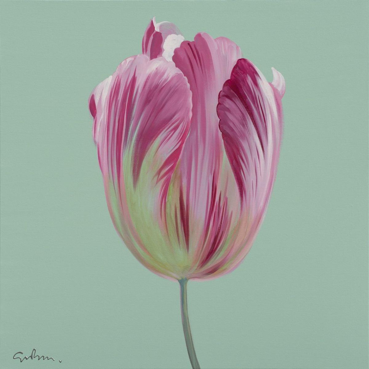 Simon Bull's tulip art