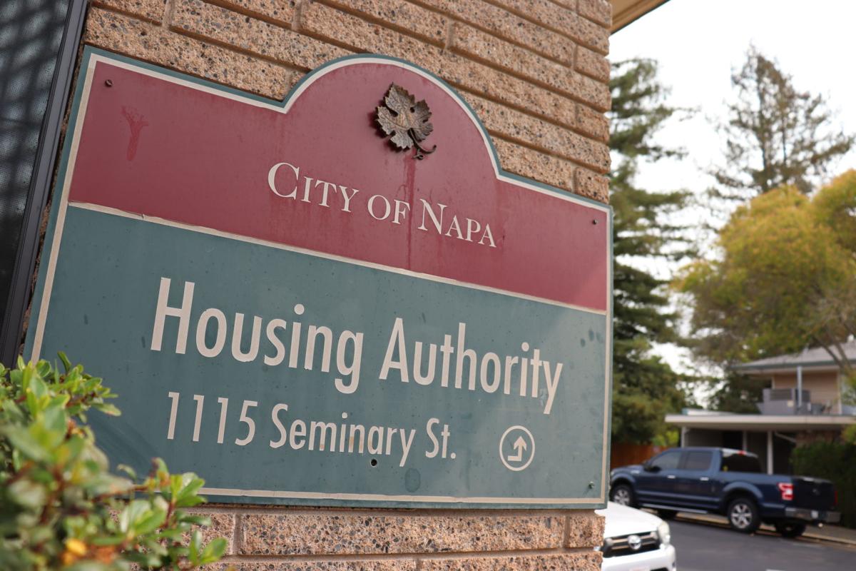 Napa City Housing Authority Sign