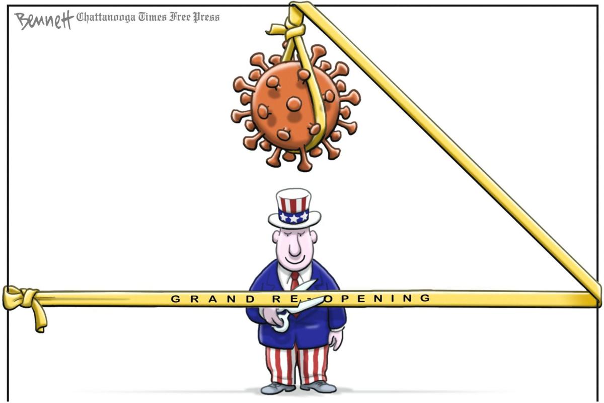 Clay Bennett editorial cartoon