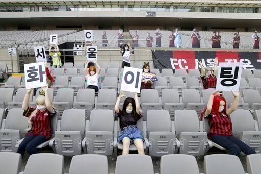 FC Seoul faces sanctions after putting sex dolls in seats