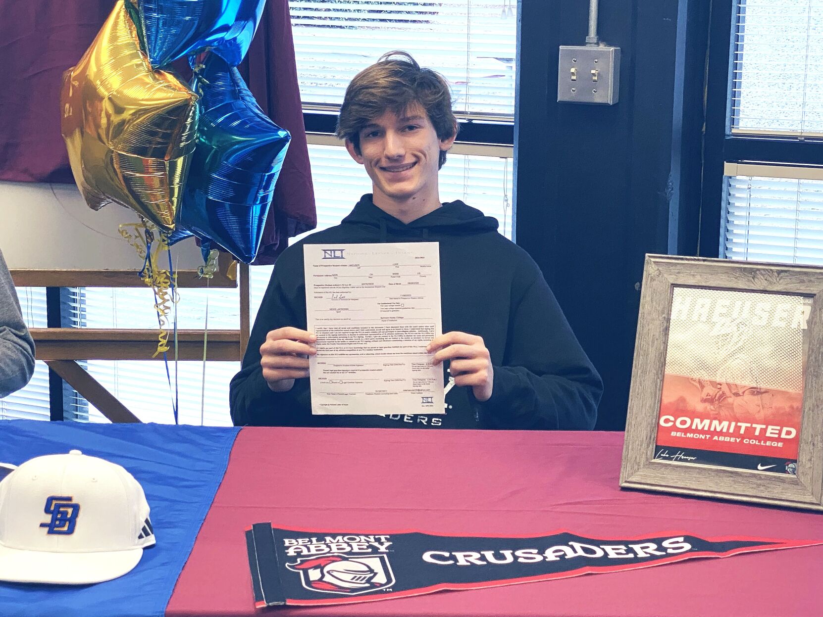 Luke Haeuser Signs with Belmont Abbey to Play NCAA Division II Lacrosse