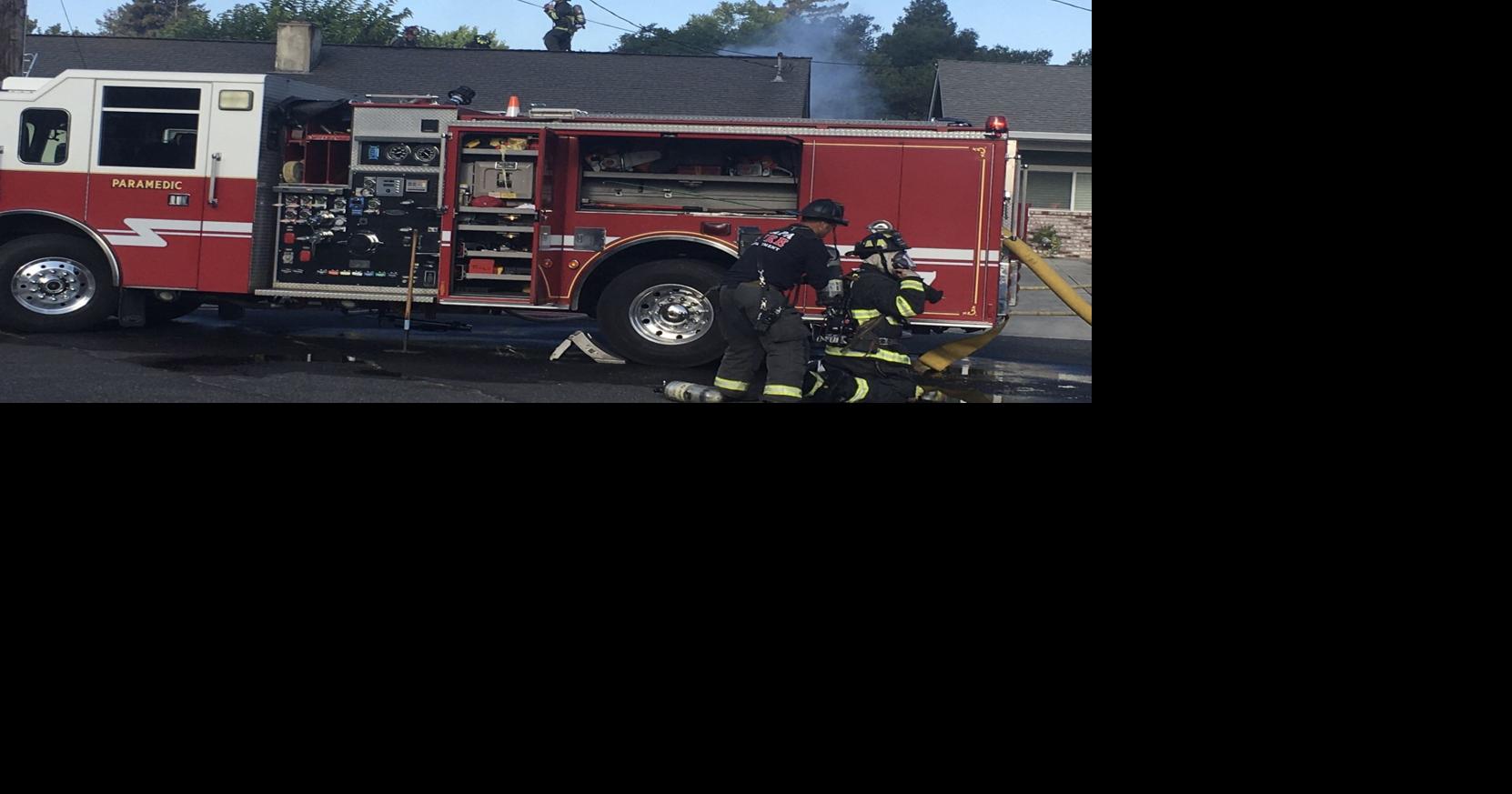 Firefighters quickly extinguish south Napa house fire