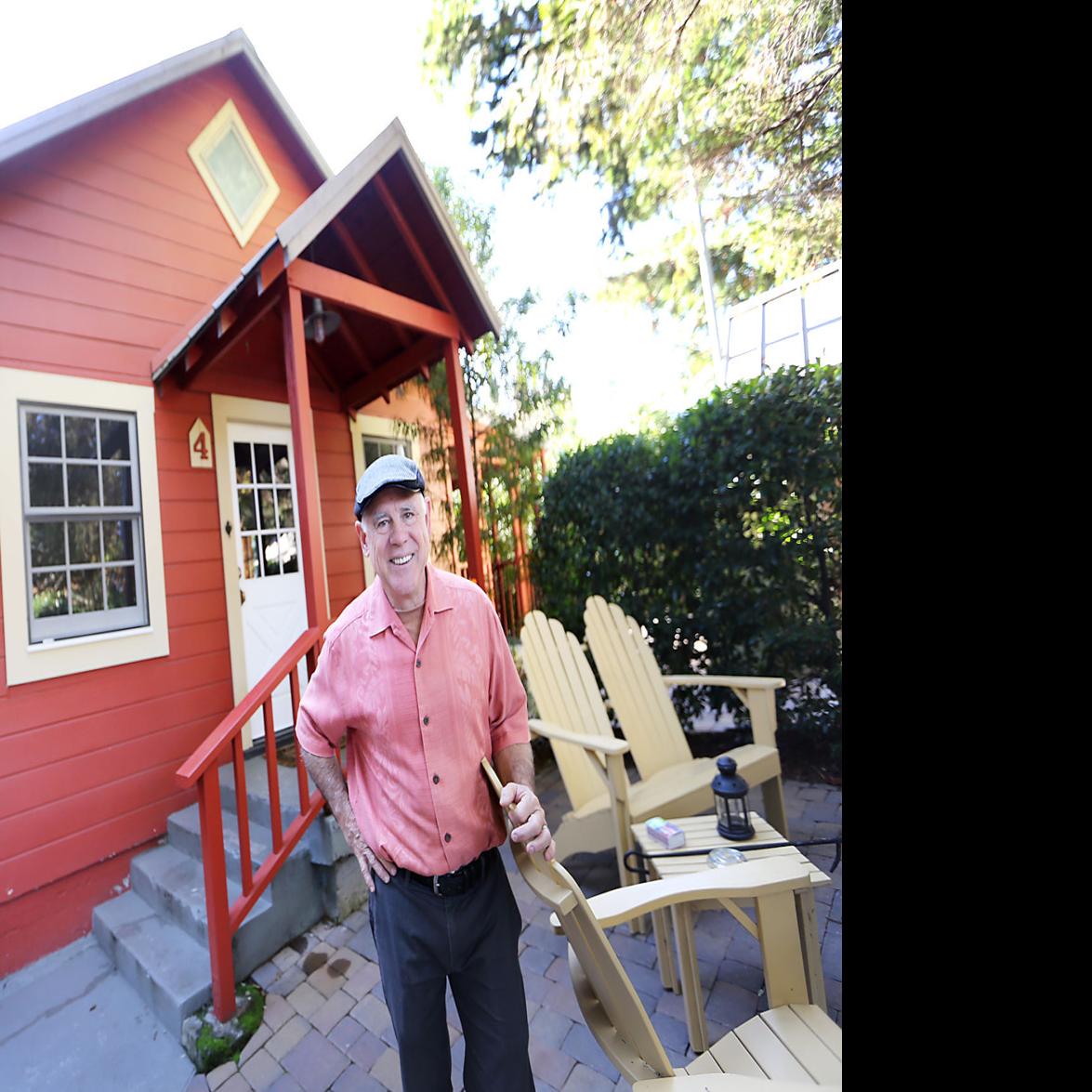 Smith Welcomes Visitors At His Napa Cottages Napa Valley