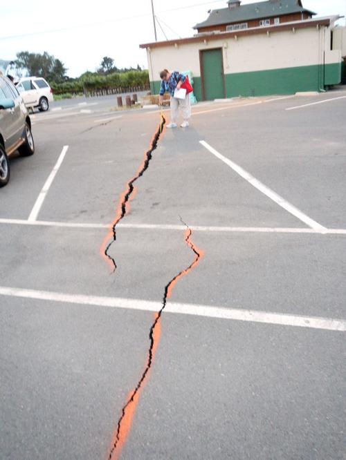 Stone Bridge School after the 2014 earthquake