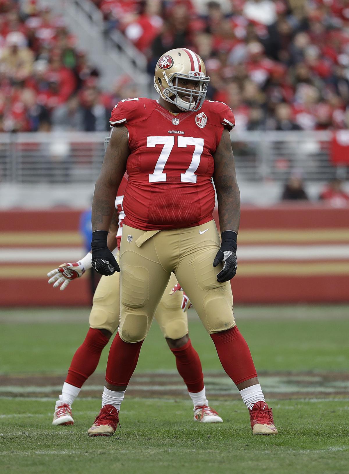 49ers' Trent Brown a building block going forward College and
