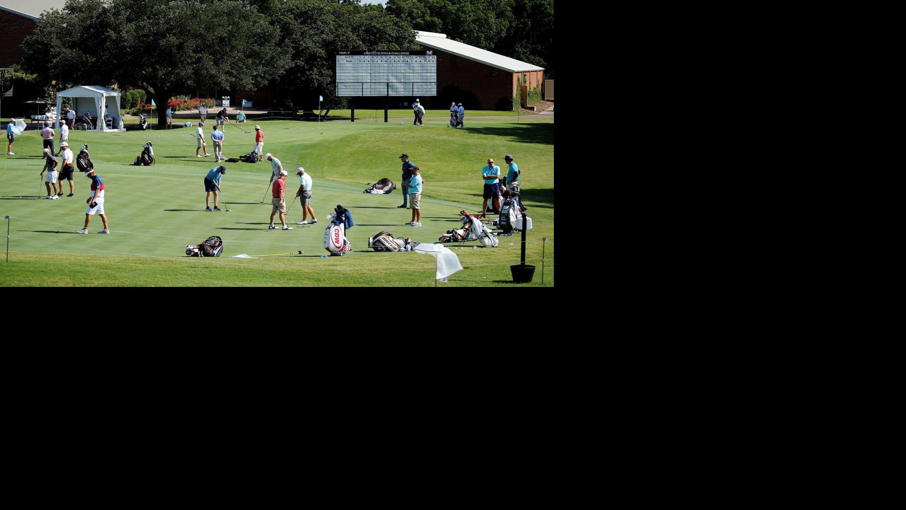 On The Fringe Only Thing Normal About Golf S Return Is The Score