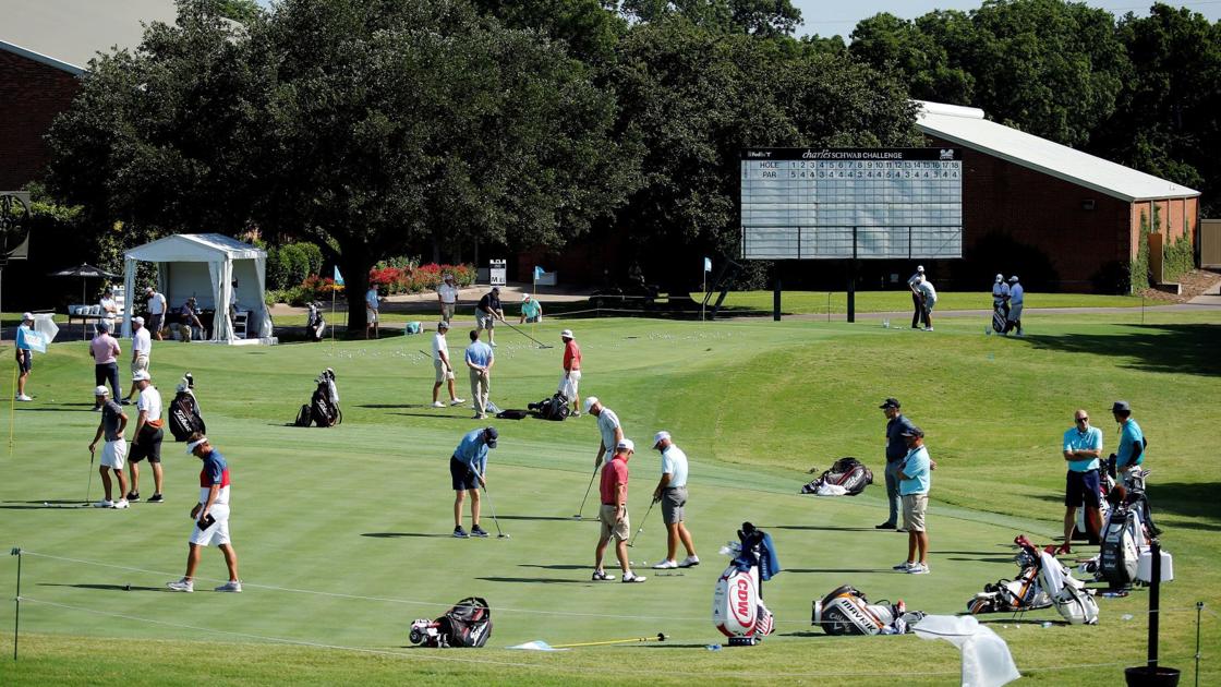 On The Fringe Only Thing Normal About Golf S Return Is The Score