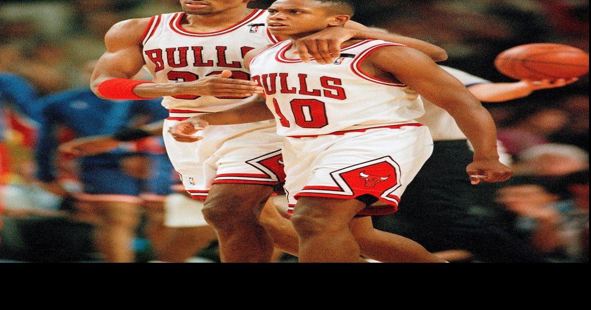 Vintage 1996 Chicago Bulls Greatest Team Ever Starter Shirt – Goodboy  Vintage