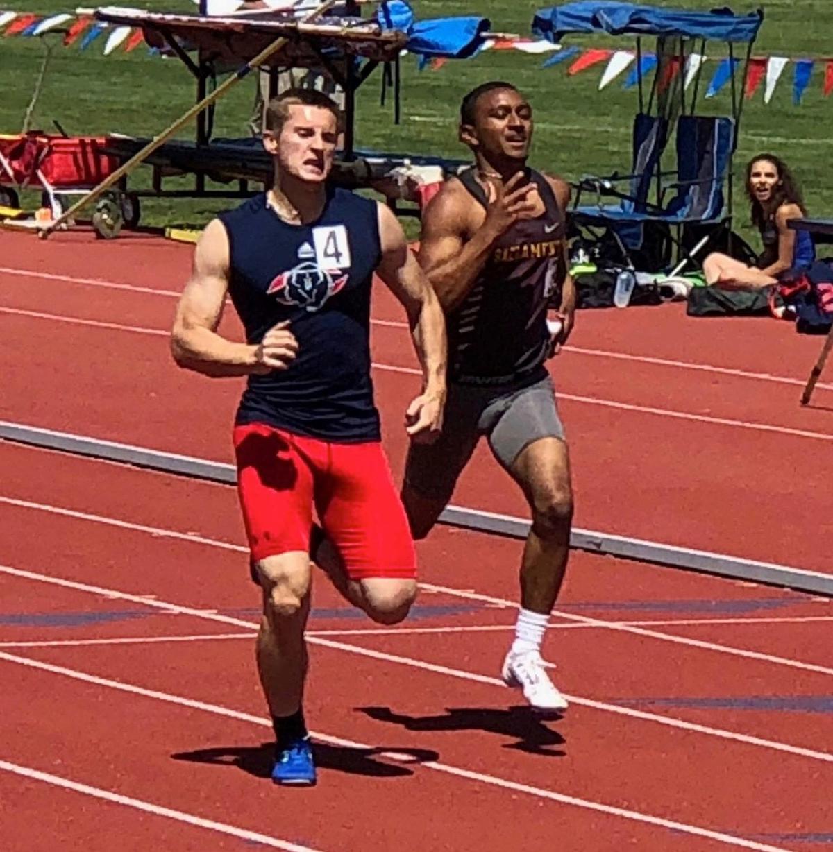 Pelter Captains Srjc Track And Field Team Like A True Calistogan