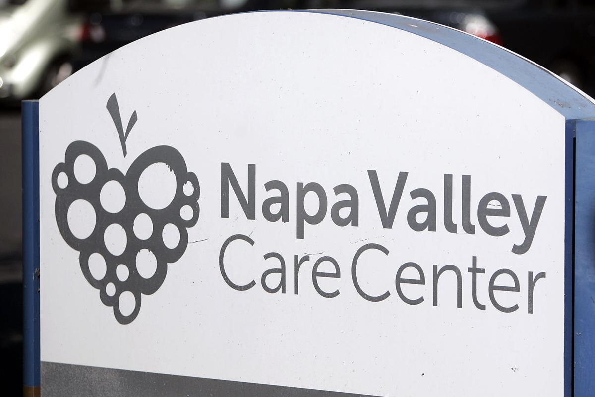 Napa Valley Care Center sign