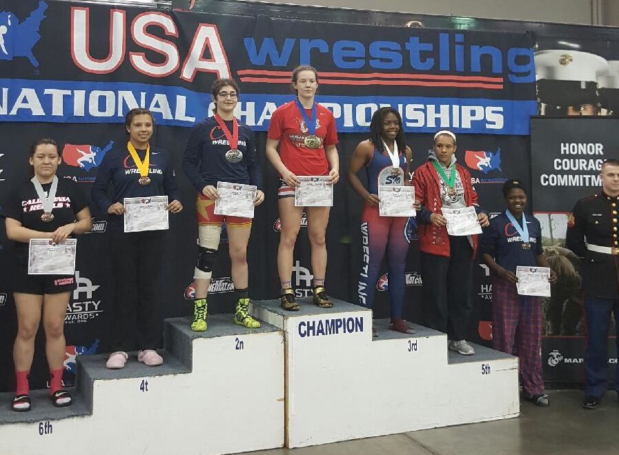 Fiske wins USA Wrestling U.S. Marine Corps Girls Folkstyle National