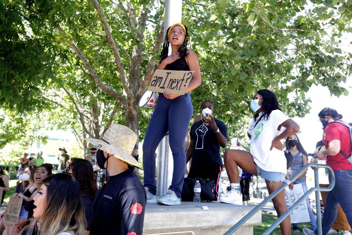 Napa protest against police violence