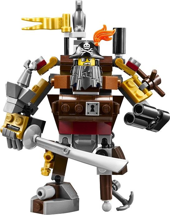 Lego movie 2025 pirate robot