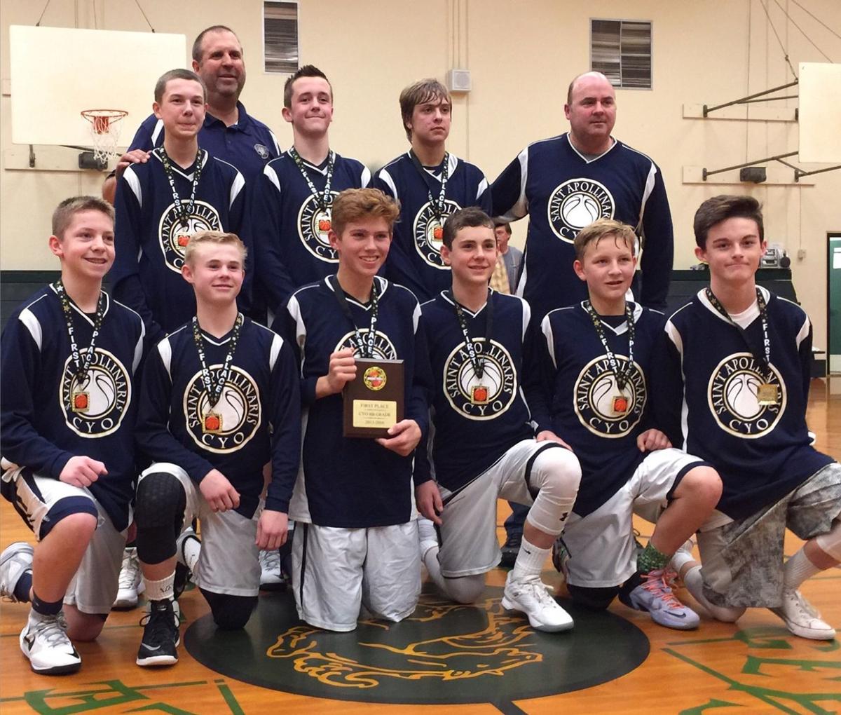 St A S Eighth Grade Boys Claim Cyo Hoops Title Sports