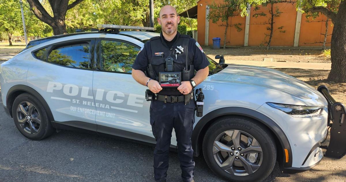 MADD honors St. Helena police officer for DUI enforcement | News ...
