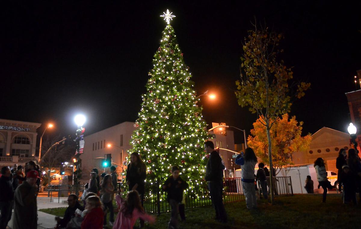 Napa sets holiday season alight with tree lighting Local News