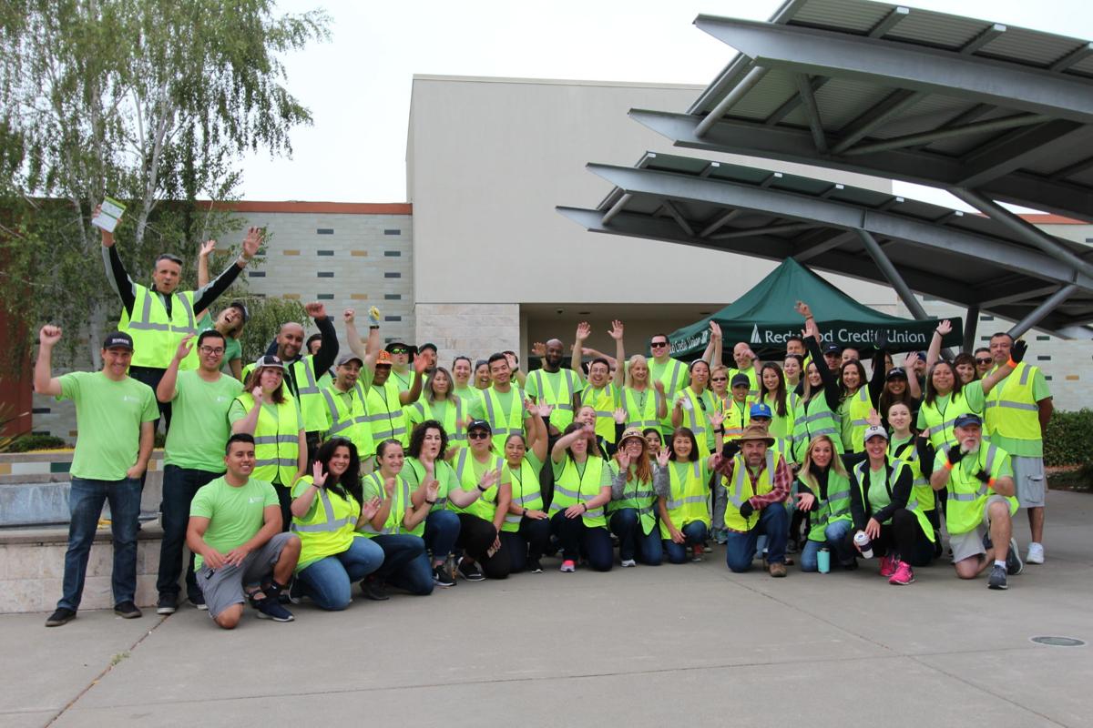 Redwood Credit Union employee volunteers at one of RCU’s free Shred-a-Thons