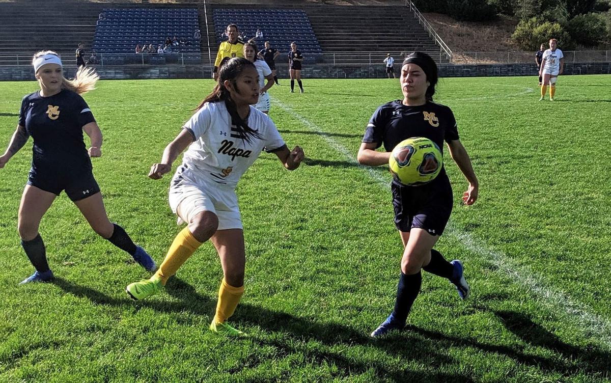 Napa Valley College Women S Soccer Outlook Palas Gonzalez Score