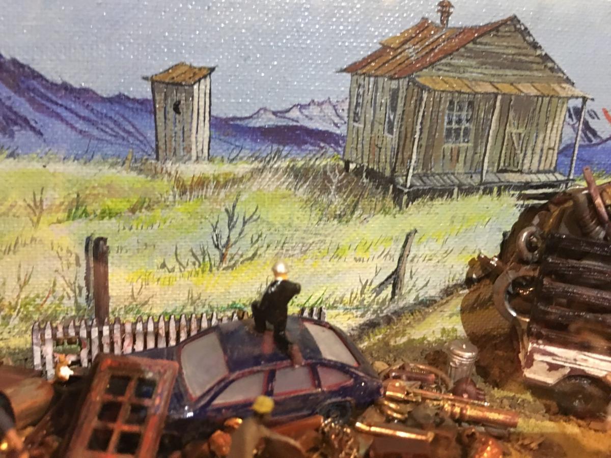 Open Studios 2018 Artist Patrick Allen Goes From Concrete To