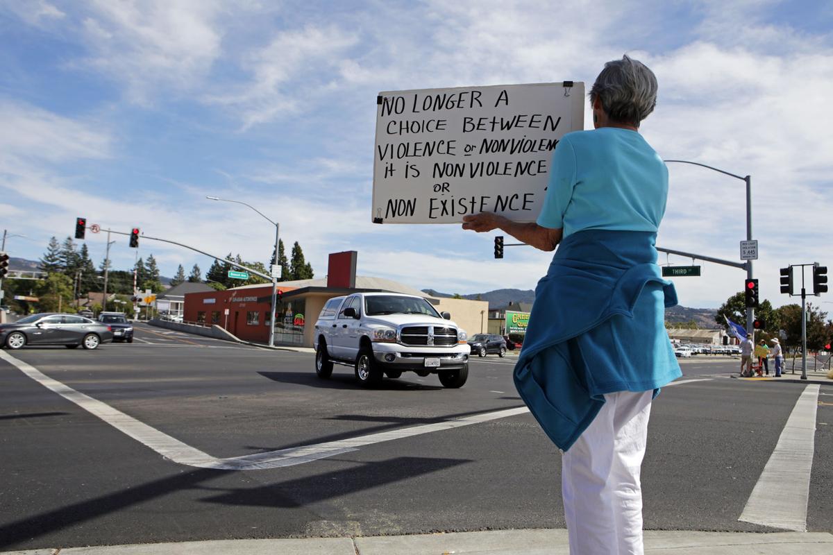 Vigil for Peace in Napa