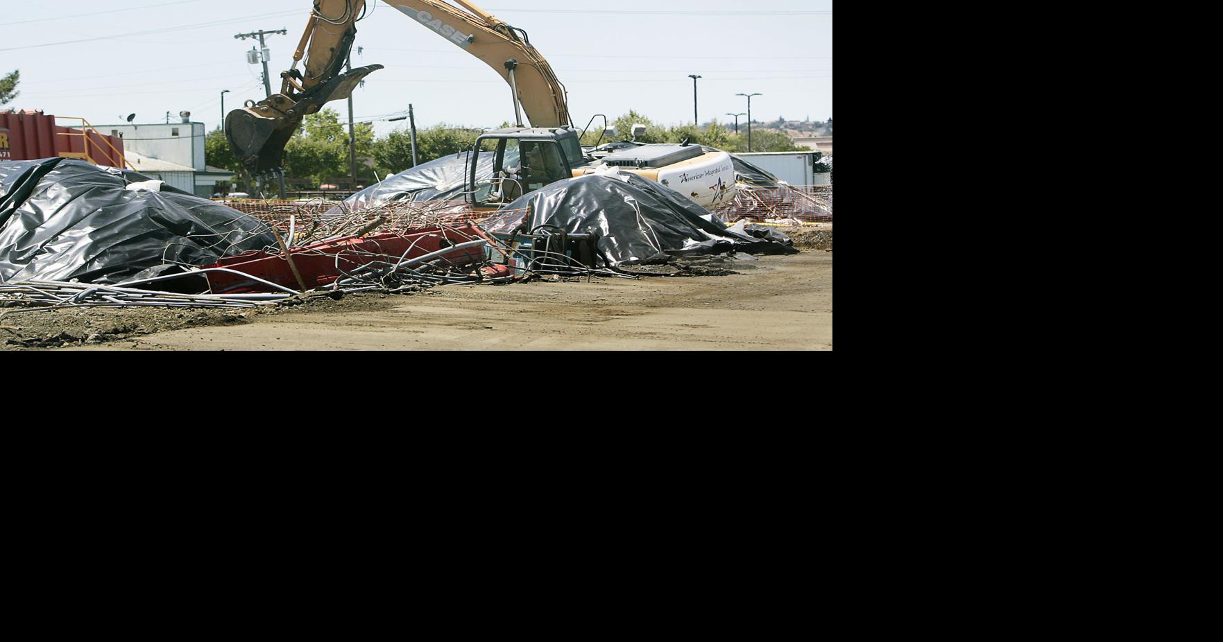 Demo of former Napa car dealership clears way for burger restaurant