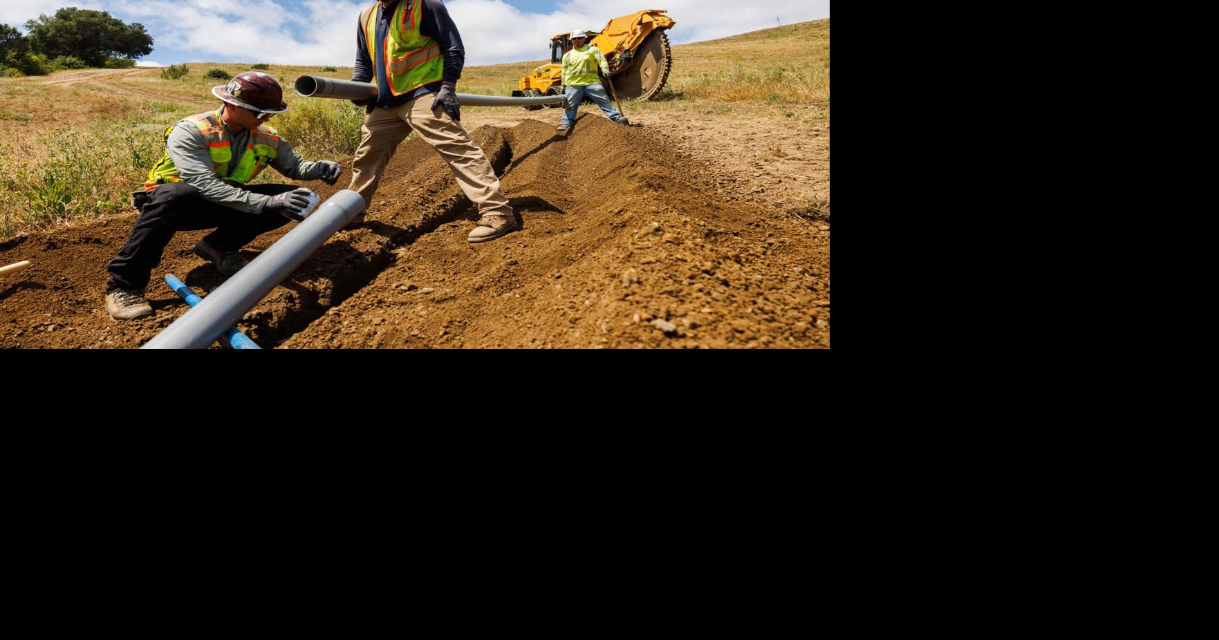 PG&E burying power lines in Napa's Mount Veeder area